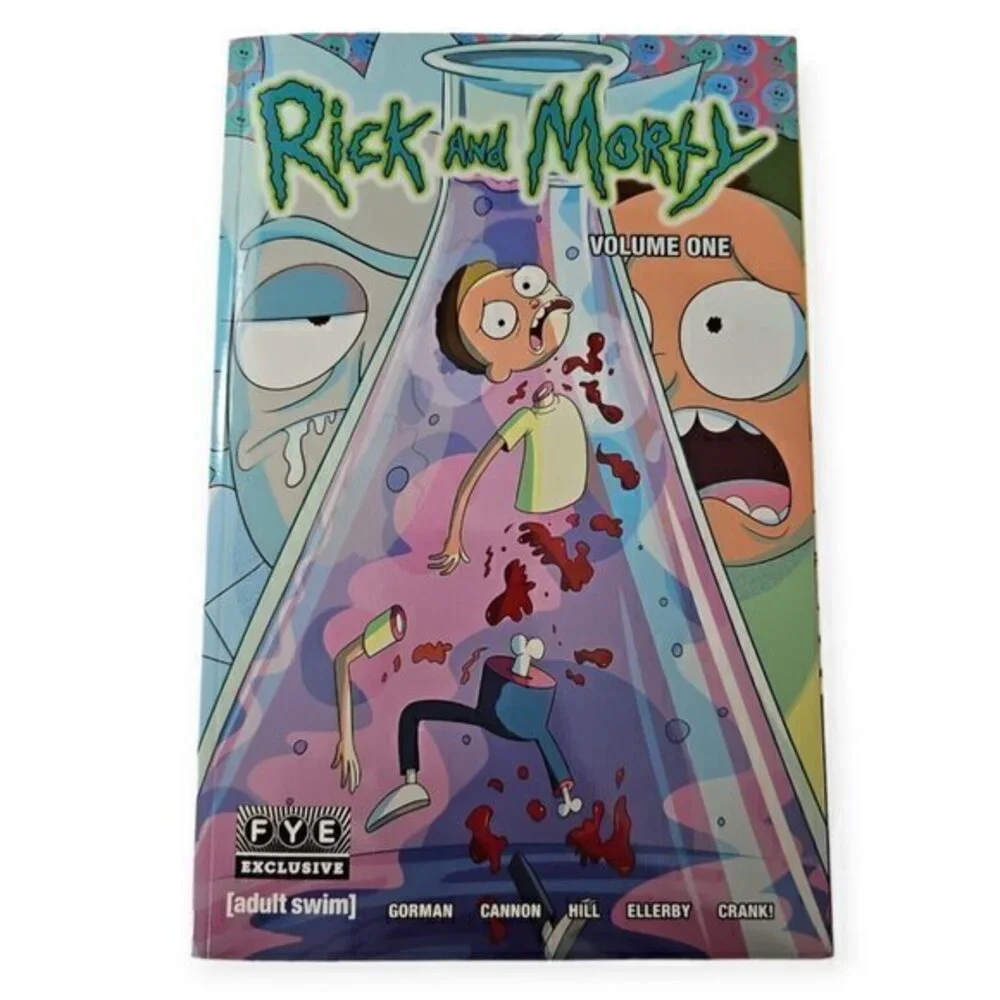 Rick And Morty Volume 1 One FYE Exclusive Trade‎ Paper Back Graphic Novel AS